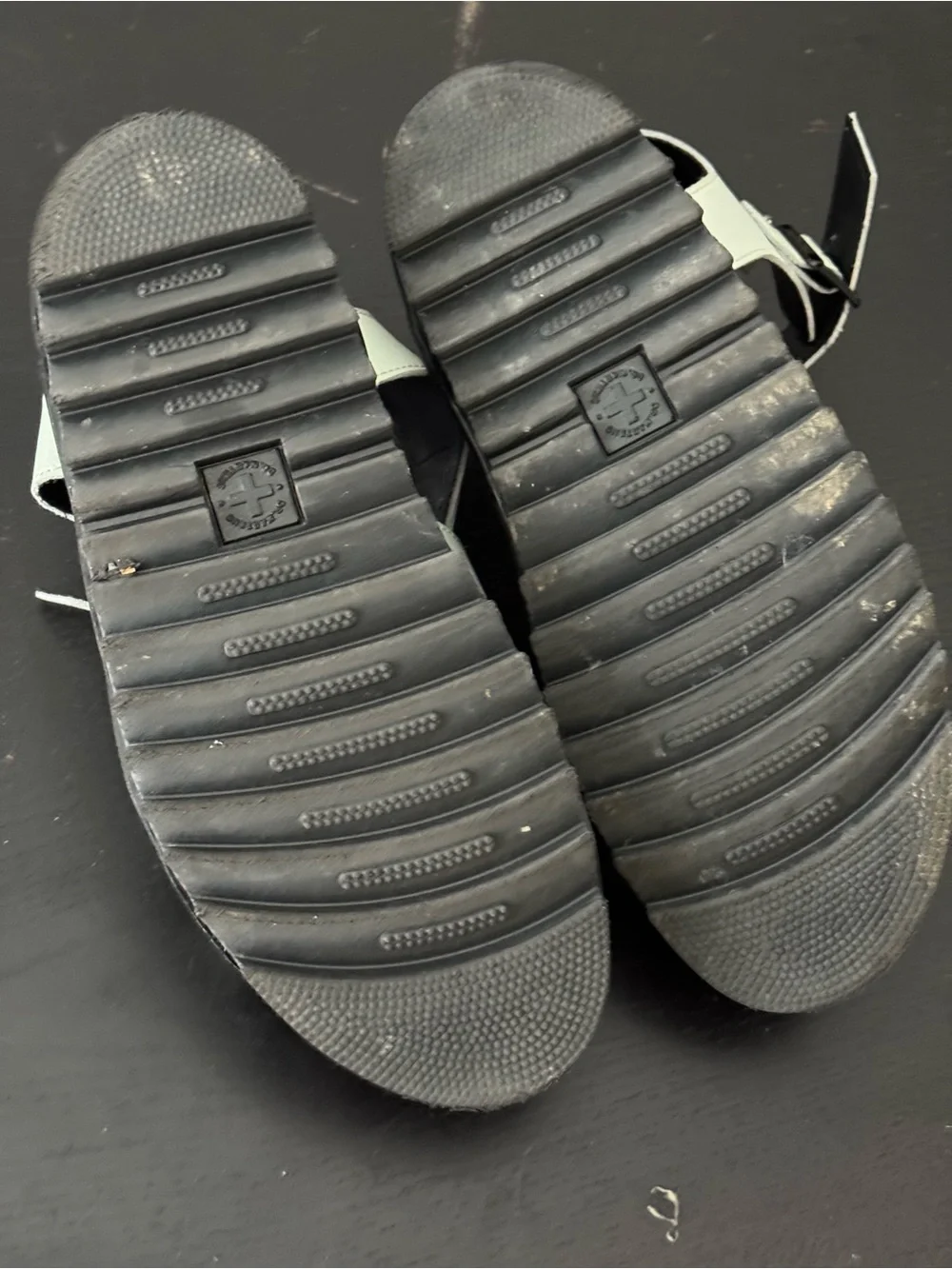 Dr. Martens Blaire Platform Sandals Men Sz 8 XLNT